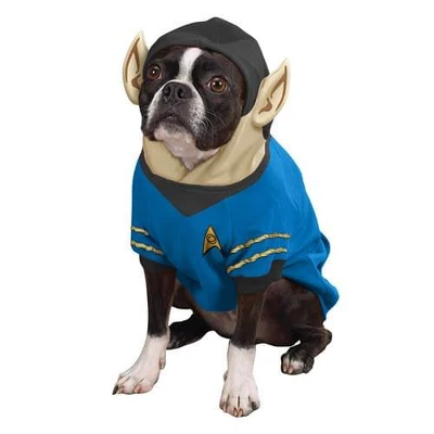 Star Trek Spock Dog Costume Hoodie Pet 1 Star Trek Spock Dog Costume Hoodie Pet