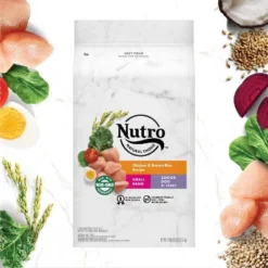 Nutro Natural Choice Chicken & Brown Rice Senior Small Breed Dry Dog Food - 5lbs -PawHut Sales Store GUEST 01c0de44 b9bb 49cf 876a 152545a4155b