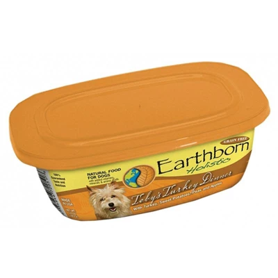 Earthborn Holistic Toby'S Turkey Dinner In Gravy Grain-Free Moist Dog Food - (8 Oz) Pack Of 8 1 Earthborn Holistic Toby'S Turkey Dinner In Gravy Grain-Free Moist Dog Food - (8 Oz) Pack Of 8