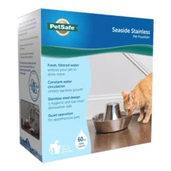 PetSafe Seaside Stainless Pet Fountain - Black 15 PetSafe Seaside Stainless Pet Fountain - Black -PawHut Sales Store GUEST 0378ec9a dd79 42d5 9e34 e54af61850be