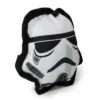 Buckle-Down Dog Toy Ballistic Squeaker - Star Wars Stormtrooper Head