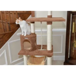 Armarkat 70" Real Wood Cat Tree With Scratch Posts, Hammock For Cats & Kittens, X7001 13 Armarkat 70" Real Wood Cat Tree With Scratch Posts, Hammock For Cats & Kittens, X7001 -PawHut Sales Store GUEST 054fab4e 345a 4028 9938 43d40120973f