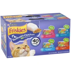 Purina Friskies Paté Tuna, Salmon, Fish & Chicken Favorites Wet Cat Food - 5.5oz/40ct Variety Pack 6 Purina Friskies Paté Tuna, Salmon, Fish & Chicken Favorites Wet Cat Food - 5.5oz/40ct Variety Pack -PawHut Sales Store GUEST 06f7e316 7464 4206 a657 9e5d70c02ee7