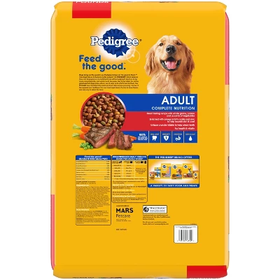 Pedigree Grilled Steak & Vegetable Flavor Adult Complete Nutrition Dry Dog Food 10 Pedigree Grilled Steak & Vegetable Flavor Adult Complete Nutrition Dry Dog Food - Image 10