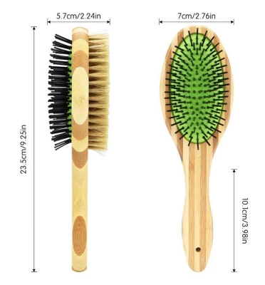 American Pet Supplies Dual Sided Dog Bamboo Grooming Brush 1 American Pet Supplies Dual Sided Dog Bamboo Grooming Brush