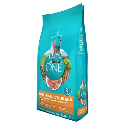 Purina ONE Tender Selects Natural Dry Cat Food With Real Chicken - 7lbs 6 Purina ONE Tender Selects Natural Dry Cat Food With Real Chicken - 7lbs - Image 6