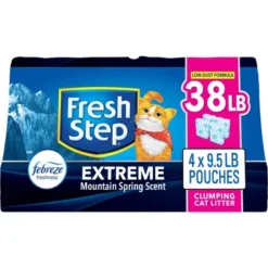 Fresh Step Extreme Scented Litter With The Power Of Febreze Clumping Cat Litter - Mountain Spring -PawHut Sales Store GUEST 0d05011f 0808 4a40 af08 2caba0f4c91b