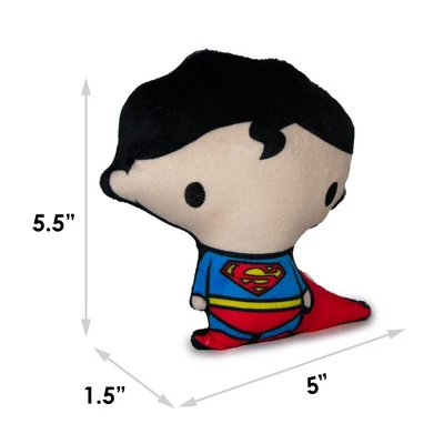 Buckle-Down Dog Toy Squeaker Plush - DC Comics Chibi Superman Standing Pose 4 Buckle-Down Dog Toy Squeaker Plush - DC Comics Chibi Superman Standing Pose - Image 4