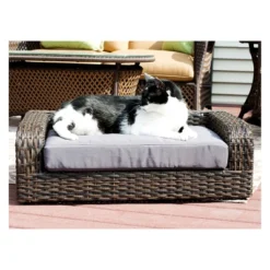 Iconic Pet Beds For Dogs And Cats - Rattan Sofa - Brown -PawHut Sales Store GUEST 0d58fb0c e205 4a3b a3f4 b54630834be1