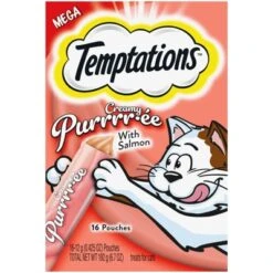 Temptations Creamy Puree With Salmon Lickable Squeezable Adult Cat Treats 16 Temptations Creamy Puree With Salmon Lickable Squeezable Adult Cat Treats -PawHut Sales Store GUEST 0f71ddb5 1ab3 4f06 a925 09741ae0765e