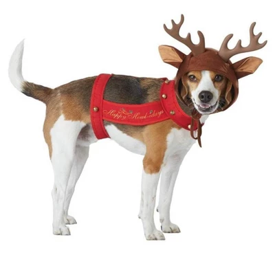 California Costumes Reindeer Dog Pet Costume 1 California Costumes Reindeer Dog Pet Costume