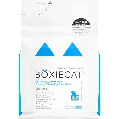 Boxiecat All Natural Scent-Free Premium Clumping Litter - 28lbs 3 Boxiecat All Natural Scent-Free Premium Clumping Litter - 28lbs - Image 3