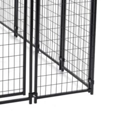 Lucky Dog 8ft X 4ft X 6ft Large Outdoor Dog Kennel Playpen Crate With Heavy Duty Welded Wire Frame And Waterproof Canopy Cover, Black (4 Pack) -PawHut Sales Store GUEST 1135b58d 019e 4221 858c b0f3d2f0fad2