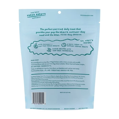 Bocce's Bakery Brushy Stick With Peppermint Dog Treats - L - 16oz 1 Bocce's Bakery Brushy Stick With Peppermint Dog Treats - L - 16oz