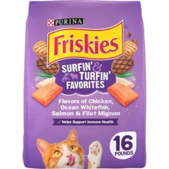 Purina Friskies Surfin&Turfin Favorites With Flavors Of Chicken, Whitefish, Salmon & Filet Adult Balanced Dry Cat Food -PawHut Sales Store GUEST 1227278f d60f 49eb bb57 0f3946aa13fb