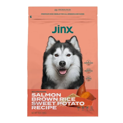 Jinx Salmon, Brown Rice And Sweet Potato Dry Dog Food Bag 4 Jinx Salmon, Brown Rice And Sweet Potato Dry Dog Food Bag - Image 4