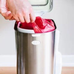 Ubbi® Ubbi Dog And Cat Waste Pail Disposable Bags - Red - 75ct