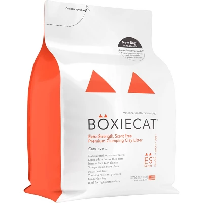 Boxiecat Extra Strength Scent-Free Premium Clumping Litter - 28lbs 5 Boxiecat Extra Strength Scent-Free Premium Clumping Litter - 28lbs - Image 5