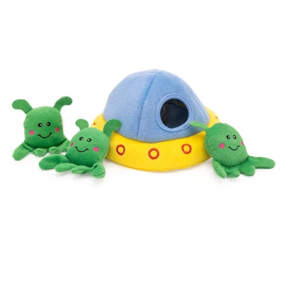 ZippyPaws Alien Burrow Dog Toy 1 ZippyPaws Alien Burrow Dog Toy