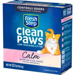 Fresh Step Clean Paws Calm Cat Litter - 22.5lbs -PawHut Sales Store GUEST 19617ab0 e3dc 496e 8730 c7e2c25a2d12