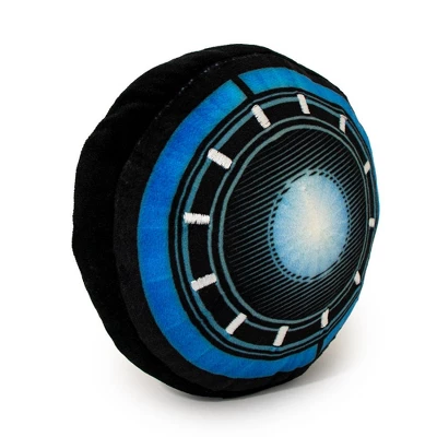 Buckle-Down Dog Toy Squeaker Plush - Marvel Comics Iron Man Arc Reactor Black Blues 1 Buckle-Down Dog Toy Squeaker Plush - Marvel Comics Iron Man Arc Reactor Black Blues