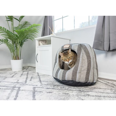 Armarkat Cat Cave Shape Bed With Anti- Slip Waterproof Base, Removable Cushion Mat, C30 Indoor Pet Bed 1 Armarkat Cat Cave Shape Bed With Anti- Slip Waterproof Base, Removable Cushion Mat, C30 Indoor Pet Bed