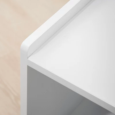 PawHut Cat Litter Box Enclosure With Spacious Interior, Cat Washroom Storage End Table With Hidden Storage Cabinet Space, Elevated Bottom 5 PawHut Cat Litter Box Enclosure With Spacious Interior, Cat Washroom Storage End Table With Hidden Storage Cabinet Space, Elevated Bottom - Image 5