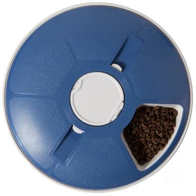 PawsMark 6-Meal Automatic Pet Feeder LCD Smart Programmable Time Setting Pet Dog Cat Food Compartment Dispenser 7 PawsMark 6-Meal Automatic Pet Feeder LCD Smart Programmable Time Setting Pet Dog Cat Food Compartment Dispenser - Image 7