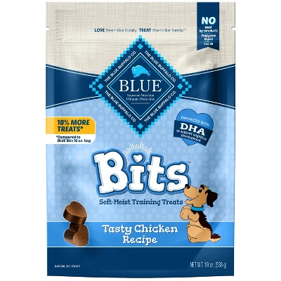 Blue Buffalo Blue Bits Natural Soft-Moist Training Dog Treats With Chicken Recipe 5 Blue Buffalo Blue Bits Natural Soft-Moist Training Dog Treats With Chicken Recipe - Image 5