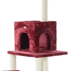 Armarkat Real Wood Cat Tower, Ultra Thick Faux Fur Covered Cat Condo House A6902B, Burgundy; 12 Armarkat Real Wood Cat Tower, Ultra Thick Faux Fur Covered Cat Condo House A6902B, Burgundy; -PawHut Sales Store GUEST 1eb18f7a 69d9 45aa 8bb3 6e7eb77129a3