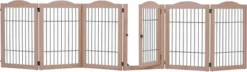 Arf Pets 30.5" Tall Freestanding Folding Dog Gate Extension - Walnut 10 Arf Pets 30.5" Tall Freestanding Folding Dog Gate Extension - Walnut -PawHut Sales Store GUEST 1ee98314 0138 417c 902e e3ae0d03c33e