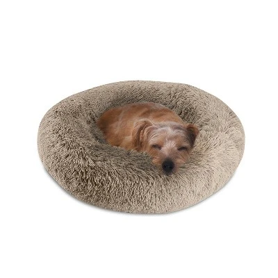Canine Creations Donut Round Dog Bed - Taupe 2 Canine Creations Donut Round Dog Bed - Taupe - Image 2
