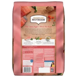 Rachael Ray Nutrish Salmon, Vegetable, Grain And Brown Rice Flavor Dry Dog Food - 13lbs