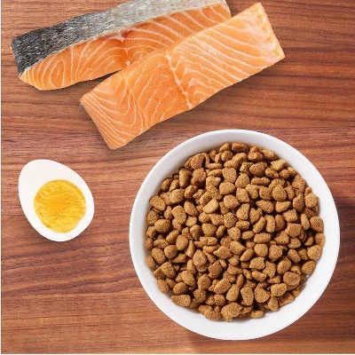 IAMS Proactive Health Indoor Weight And Hairball Care Salmon Adult Dry Cat Food - 7lbs 1 IAMS Proactive Health Indoor Weight And Hairball Care Salmon Adult Dry Cat Food - 7lbs