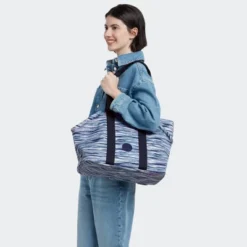 Kipling Art M Pet Tote Bag Brushed Stripes -PawHut Sales Store GUEST 2011eff5 3522 449c 887f 5c8c9bcdda20