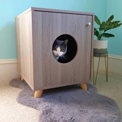 Midlee Hidden Cat Litter Box Furniture Enclosure 9 Midlee Hidden Cat Litter Box Furniture Enclosure -PawHut Sales Store GUEST 2102d16c b4d0 47b0 8ed7 6c9c6f3520ca