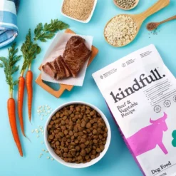 Beef And Vegetable Recipe Dry Dog Food - Kindfull™