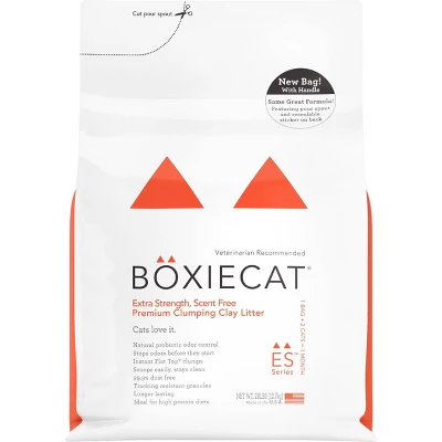 Boxiecat Extra Strength Scent-Free Premium Clumping Litter - 28lbs 3 Boxiecat Extra Strength Scent-Free Premium Clumping Litter - 28lbs - Image 3