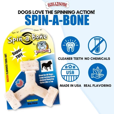 Bullibone Spinabone Dog Chew Toy 3 Bullibone Spinabone Dog Chew Toy - Image 3
