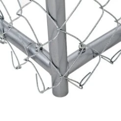 Lucky Dog 5' X 5' X 4' Heavy Duty Outdoor Chain Link Dog Kennel Enclosure
