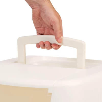 IRIS USA Hooded Cat Litter Box 5 IRIS USA Hooded Cat Litter Box - Image 5