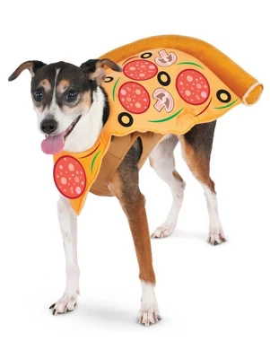 Rubies Pizza Slice Pet Costume 2 Rubies Pizza Slice Pet Costume - Image 2