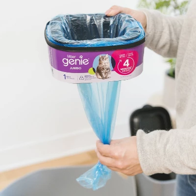 Litter Genie Ultimate Cat Litter Odor Control Jumbo Refill Waste Disposal Bag 1 Litter Genie Ultimate Cat Litter Odor Control Jumbo Refill Waste Disposal Bag