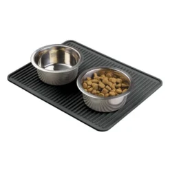 MDesign Silicone Pet Food And Water Bowl Feeding Mat For Dogs -PawHut Sales Store GUEST 27379900 8810 419f b361 ce33444ab370