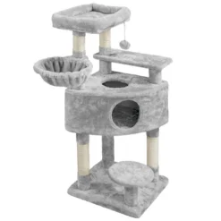 Yaheetech 46" 3-Level Plush Cat Activity Tower 15 Yaheetech 46" 3-Level Plush Cat Activity Tower -PawHut Sales Store GUEST 28541e63 9a9e 48b0 8eee 8ff7a7123914