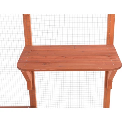 TRIXIE Pet Products Wooden Outdoor Cat Sanctuary 4 TRIXIE Pet Products Wooden Outdoor Cat Sanctuary - Image 4