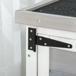 PawHut 2-Tier Cat House, Outdoor Feral Cat Shelter, With Weather Resistant Roof, Escape Door, PVC Curtain, Glass Window -PawHut Sales Store GUEST 2caa80b1 c1c1 4330 b0ff c1a625252b0a