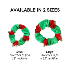 Midlee Red/Green Christmas Plush Bell Collar 12 Midlee Red/Green Christmas Plush Bell Collar -PawHut Sales Store GUEST 2d453d40 2daf 44e8 9816 3d6a0174e81a