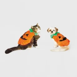 Halloween Plush Pumpkin Dog And Cat Costume - Hyde & EEK! Boutique™ -PawHut Sales Store GUEST 2d755916 f8a3 4a5c 9efd 42f0f50916d9