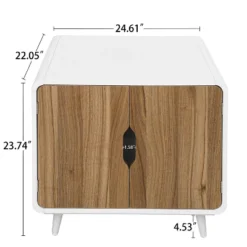 Abel Cat Litter Box Enclosure Multipurpose Anti Tracking Ventilation Holes With Magnetic Doors And Metal Legs Pet House-The Pop Home -PawHut Sales Store GUEST 2f6a5bff e1e3 4ae2 9364 87f8b00c9745